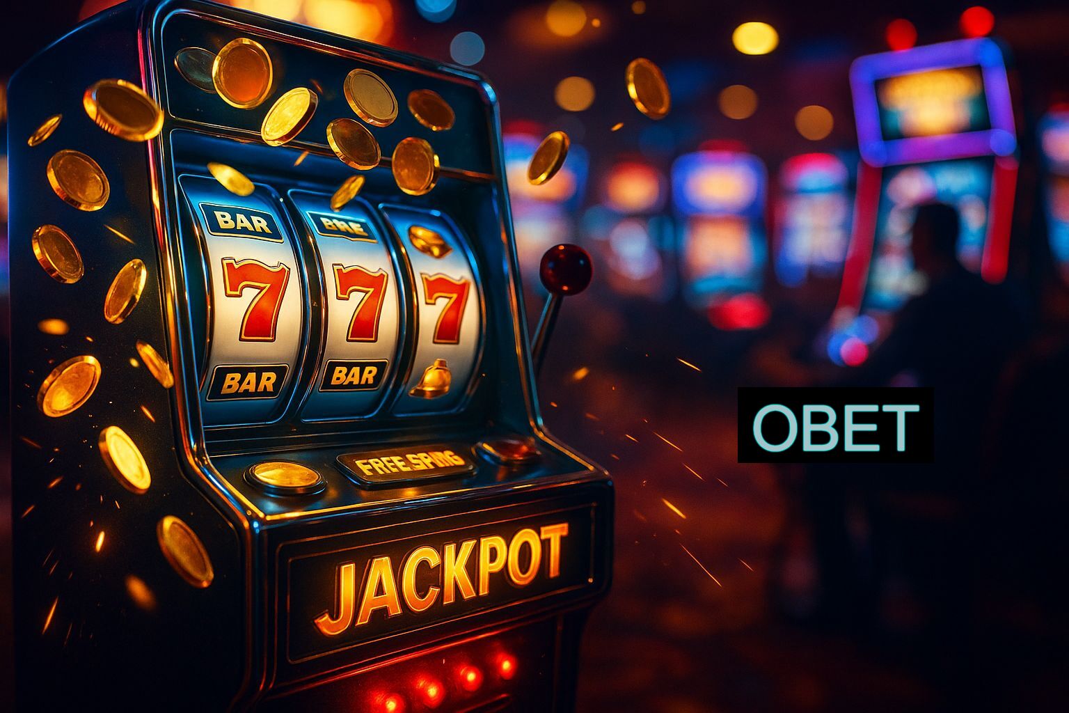 Diversos jogos de caça-níqueis